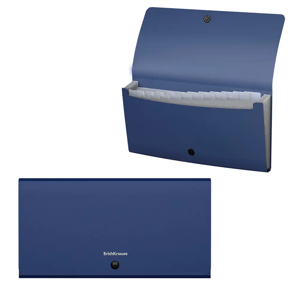 dar-soulami-al-hadita-59251-TRIEUR-DE-CHEQUES-12-DIVISIONS-MATT-CLASSIC-BLEU-ERIC
