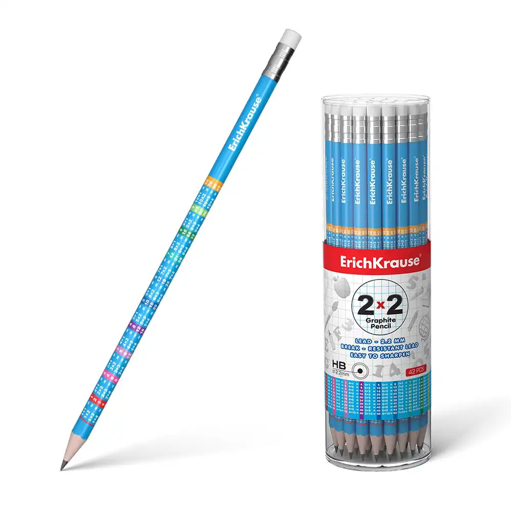 dar-soulami-al-hadita-4041485328650-CRAYON-NOIR+G-ROND-2X2-MULTIPLI-ERICHKRAUSE
