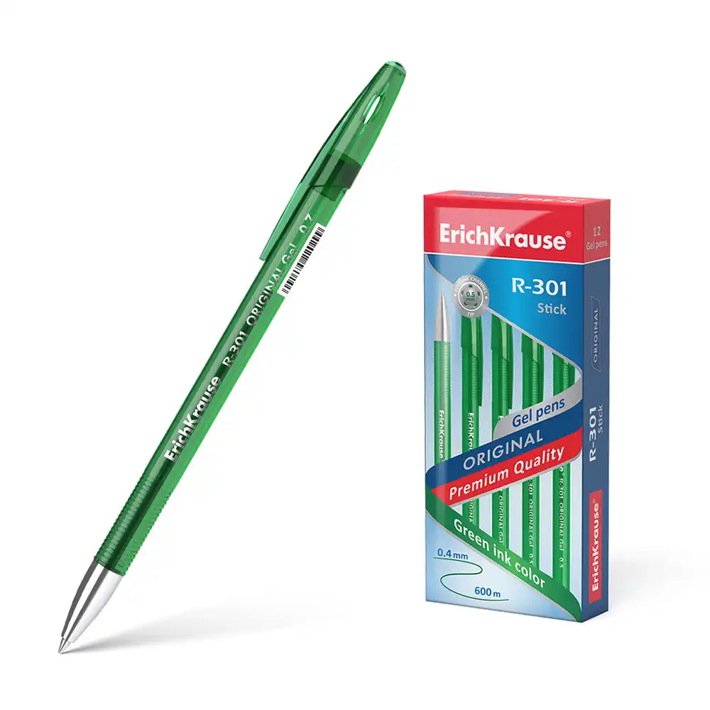DAR-SOULAMI-AL-HADITA4041485451563-STYLO-GEL-R-301-ORIGINAL-0.5MM-VERT-ERICHKRAUSE dar-soulami-al-hadita-4041485451563-STYLO-GEL-R-301-ORIGINAL-0.5MM-VERT-ERICHKRAUSE