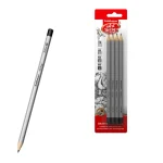dar-soulami-al-hadita-4041485560791-4-CRAYONS-NOIR-ARTBERRY-HB,4B,6B,8B-ERICHKRAUSE