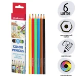 dar-soulami-al-hadita-49881-6-CRAYONS-COULEUR-3MM-HEXAGONAL-LEAD-ERICHKRAUSE