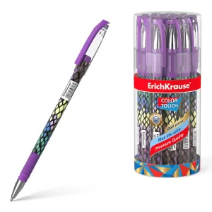 dar-soulami-al-hadita-50743-STYLO-BILLE-COLOR-TOUCH-PURPLE-PYTHON-BLEU-ERIC