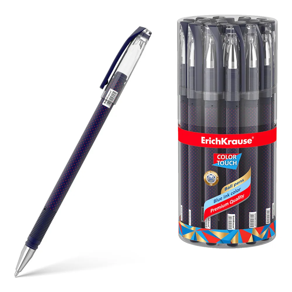 DAR-SOULAMI-AL-HADITA56053STYLO-BILLE-COLOR-TOUCH-FRENCH-DOTS-BLEU-ERICHKRAUSE dar-soulami-al-hadita-56053-STYLO-BILLE-COLOR-TOUCH-FRENCH-DOTS-BLEU-ERICHKRAUSE