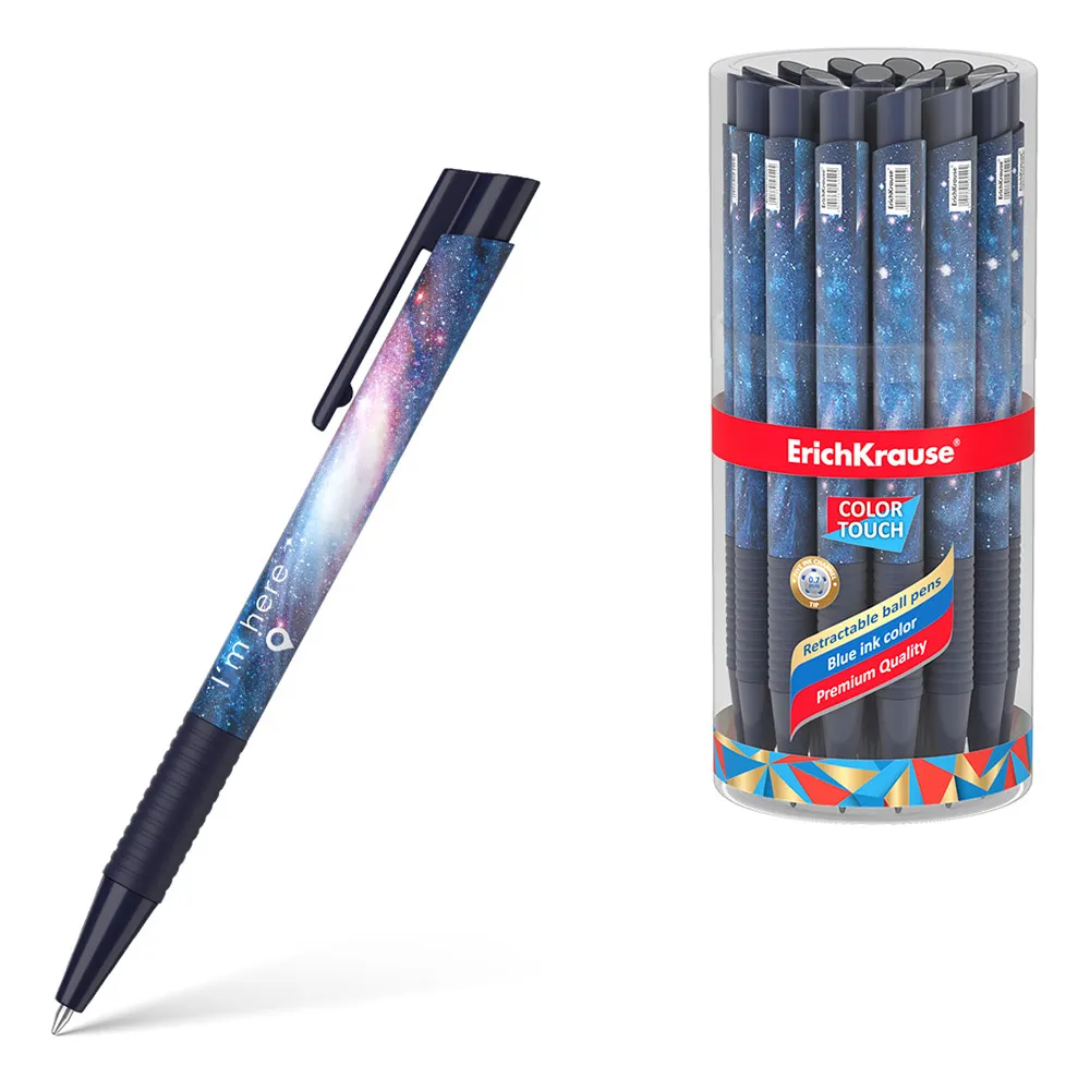 dar-soulami-al-hadita-56055-STYLO-BILLE-A-CLIC-COLOR-TOUCH-SPACE-BLEU-ERICHKRAU