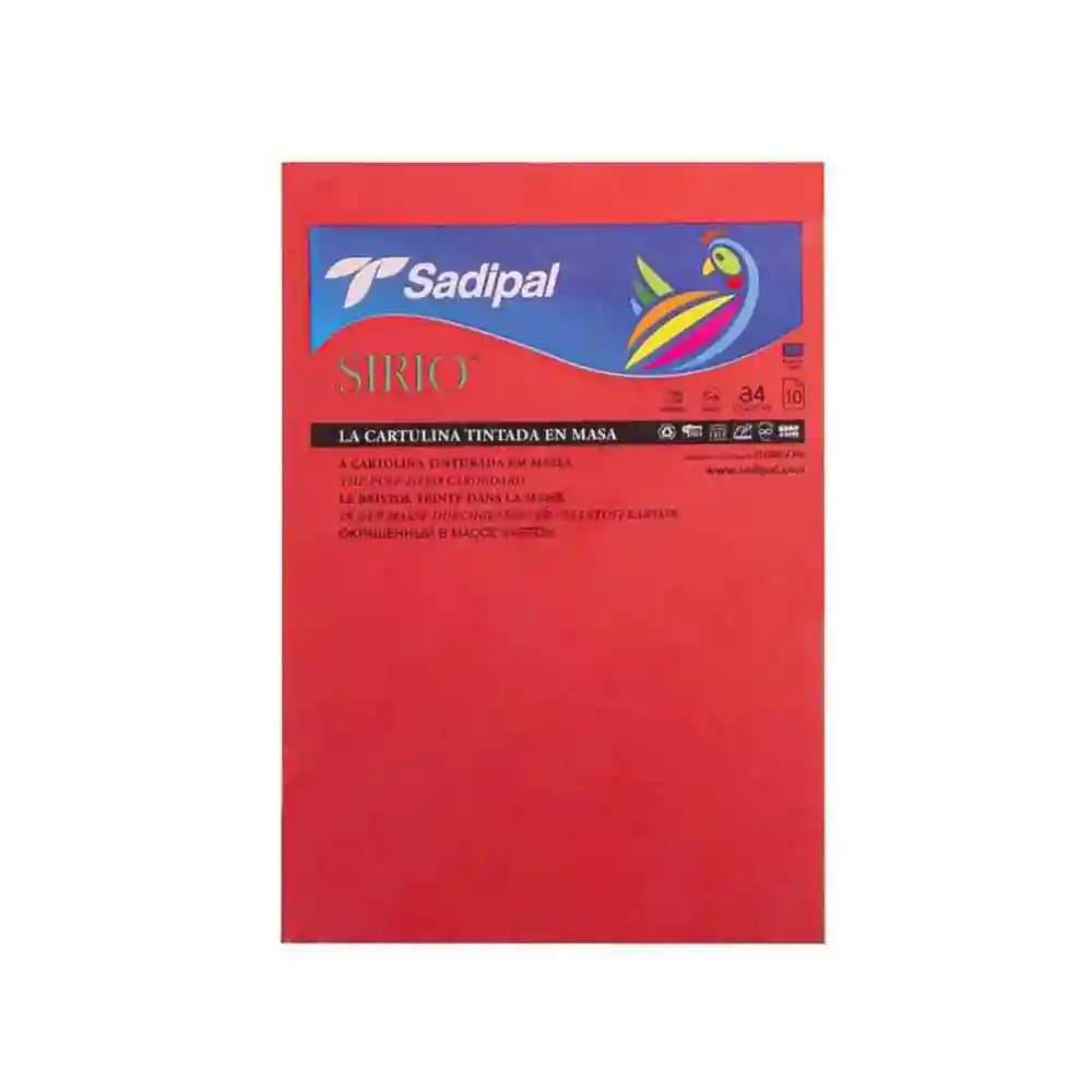 dar-soulami-al-hadita-S322A407-PAPIER-BRISTOL-A4-07-ROUGE-P10-SADIPAL