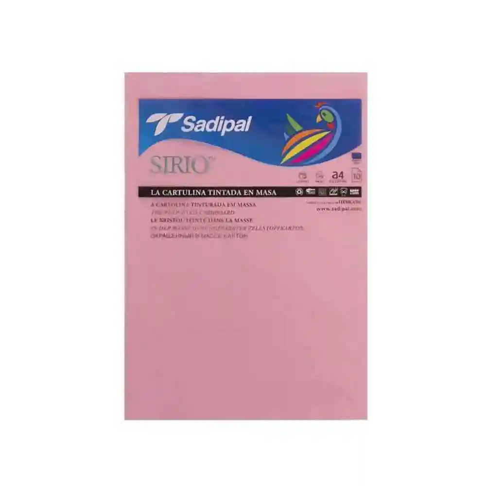 dar-soulami-al-hadita-S322A410-PAPIER-BRISTOL-A4-10-ROSE-P10-SADIPAL