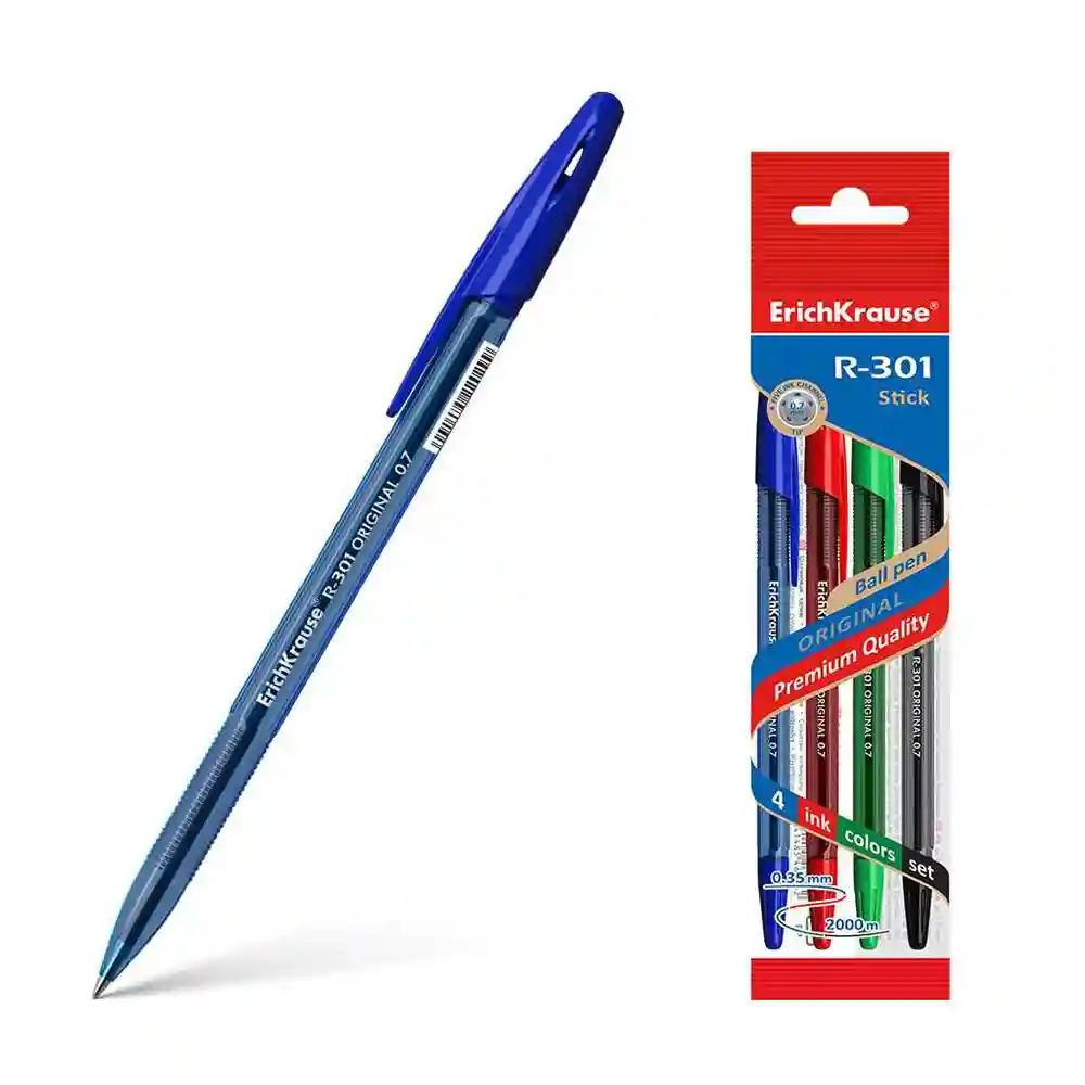 dar-soulami-al-hadita-4041485467762-4-STYLO-BILLE-P.M-R-301-0.7-ERICHKRAUSE