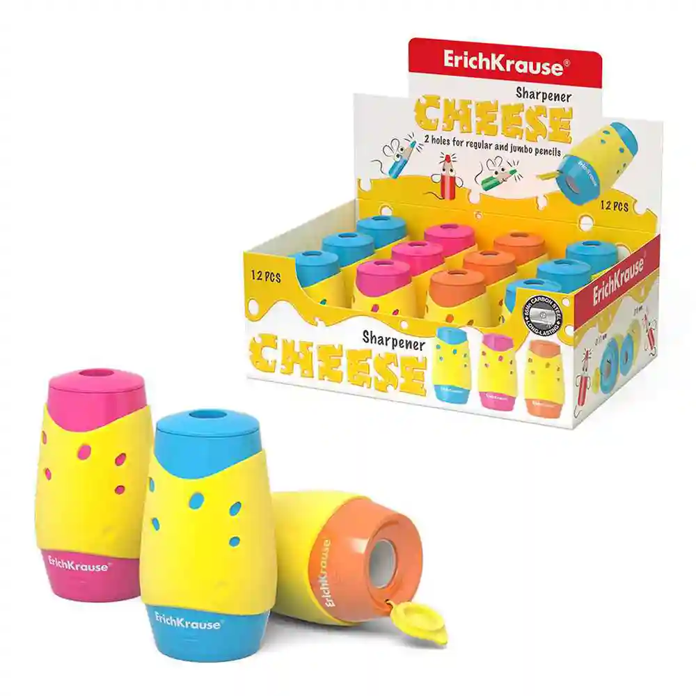 dar-soulami-al-hadita-4041485501435-TAILLE-CRAYON-2U-PLASTIC-CHEESE-ERICHKRAUSE