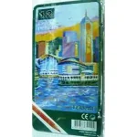 dar-soulami-al-hadita-4892883341204-12-CRAYONS-COULEUR-18CM-METAL-TRIDENT
