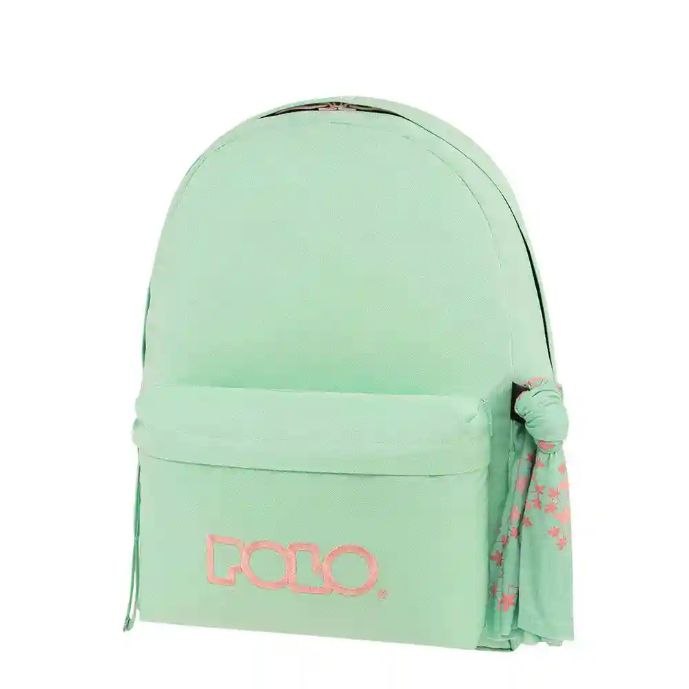 dar-soulami-al-hadita-5201927127503-SAC-A-DOS-POLO-BACKPACK+SCARF-PISTACHE-ROSE