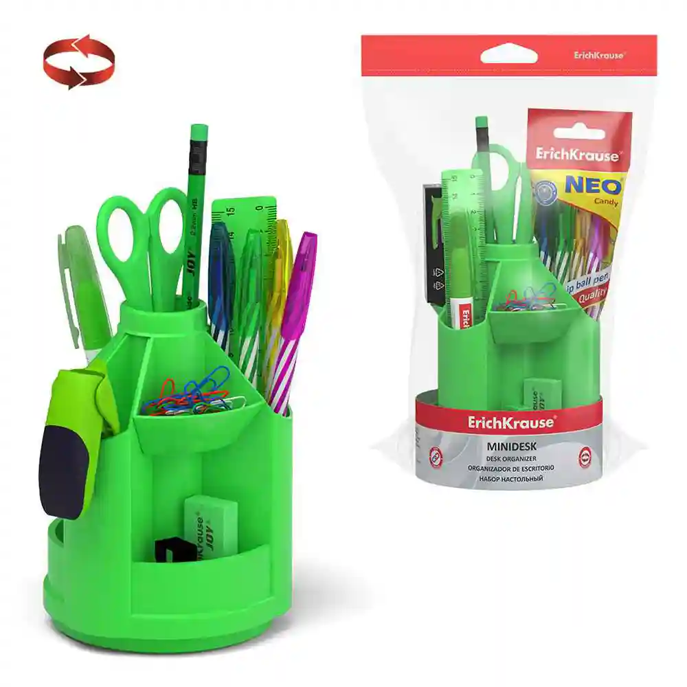 dar-soulami-al-hadita-53228-ORGANISEUR-DE-BUREAU-MINI-DESK-NEON-VERT-ERICHKRAUSE