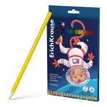 dar-soulami-al-hadita-4041485617877-18-CRAYONS-COULEUR-18CM-TRI-SPACE-ANIMALS-ERICHKRAUSE