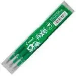 dar-soulami-al-hadita-4902505356087-3-RECHARGES-STYLO-PILOT-FRIXION-0.7-VERT