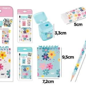 dar-soulami-al-hadita-8435250906130-SET-D'ECRETURE-T.CRA+GOM+CRAY+CARNET-95-73MM-ROSE