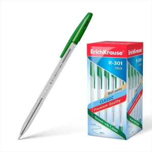 dar-soulami-al-hadita-R301MV-STYLO-BILLE-P.M-R-301-VERT-ERICHKRAUSE